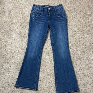 Kut from the Kloth Dark Blue Flare Jeans 2